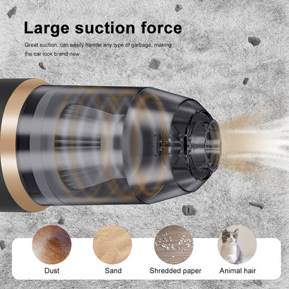 DustZap™ – Compact Car & Home Vacuum