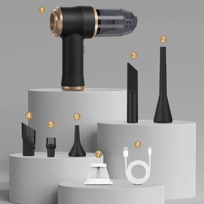 DustZap™ – Compact Car & Home Vacuum